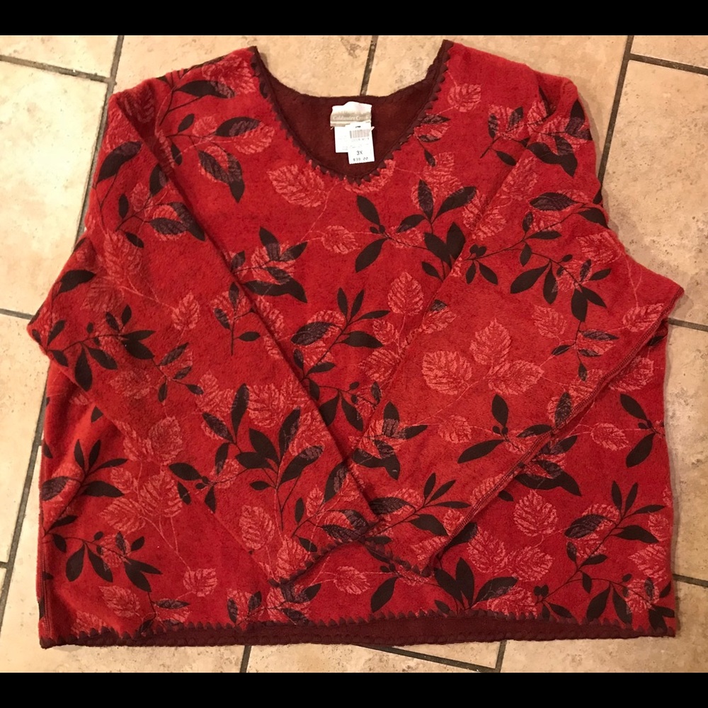 ♥️Soft & cozy fleece! BRAND NWT! Size 3X